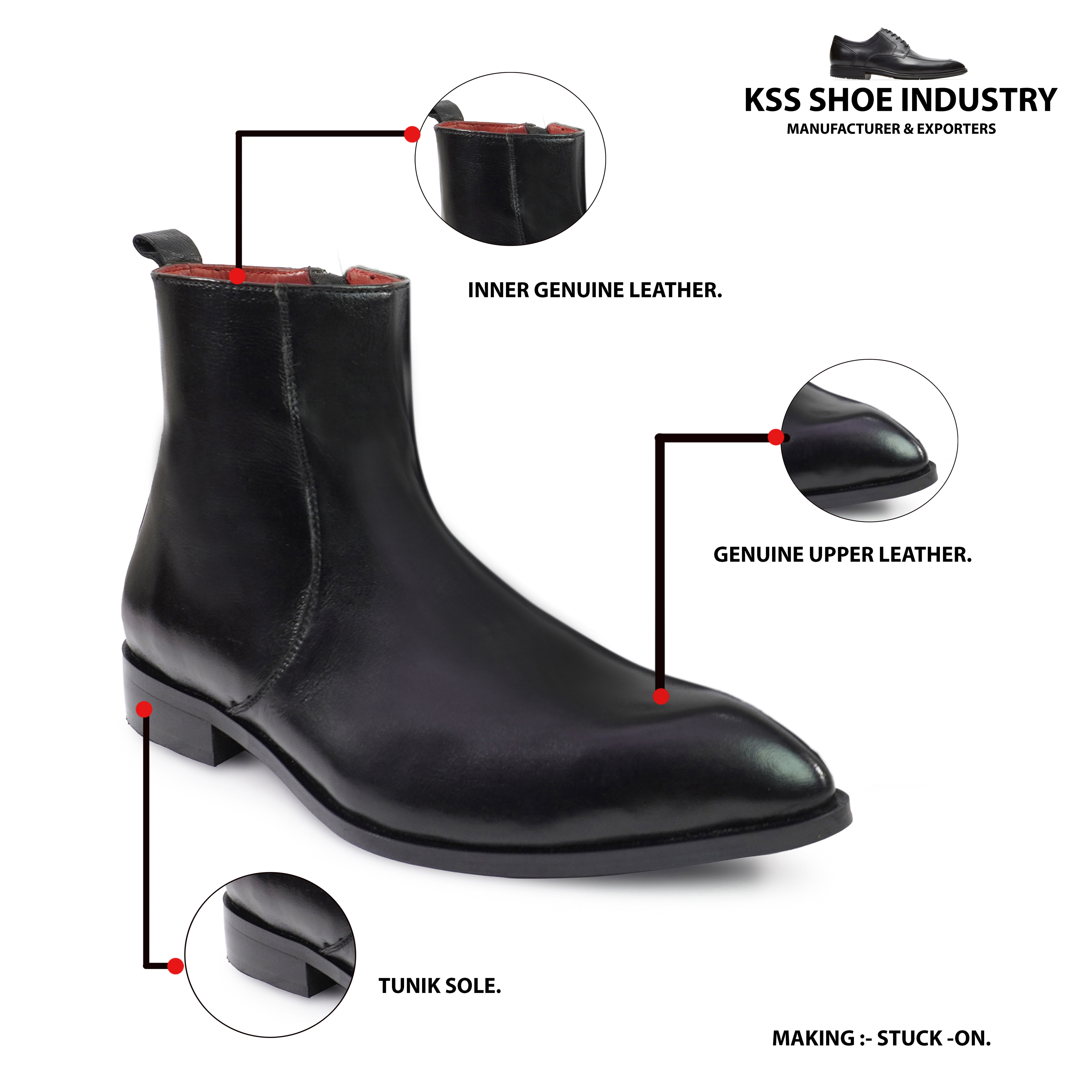 LEATHER Boot